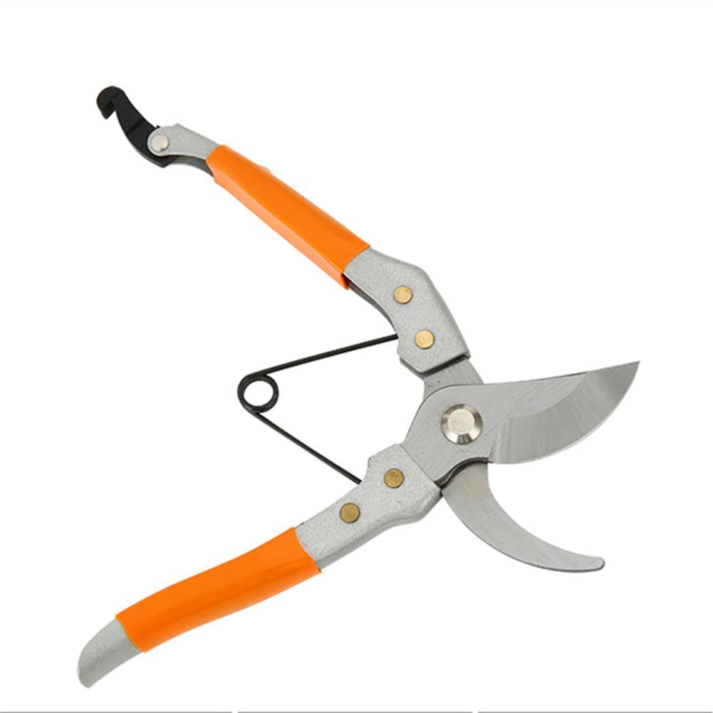 Cuchillo podador, herramienta de jardín con podadoras, tijeras fuertes y afiladas, tijeras para ramas de árbol bonsái, hoja de acero, tijeras de podar afiladas para el cuidado de árboles y planta