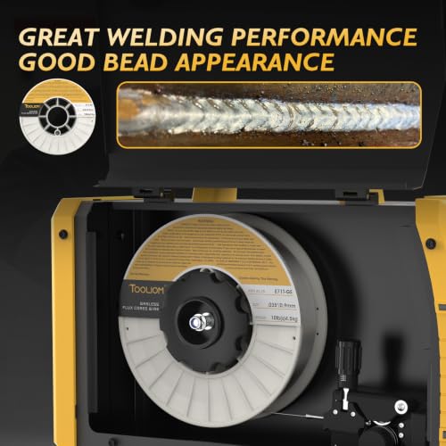 Image of TOOLIOM E71T-GS 0.035 inch Gasless Flux Core Welding Wire 10LB