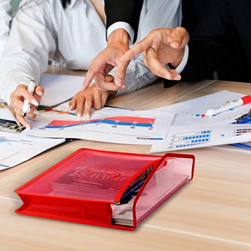 Plastica in pelle, cartella per documenti A4