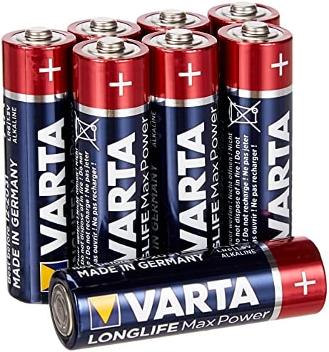 Varta Longlife Max Power 9V, 1Er Battery, Niebieski/Czerwony