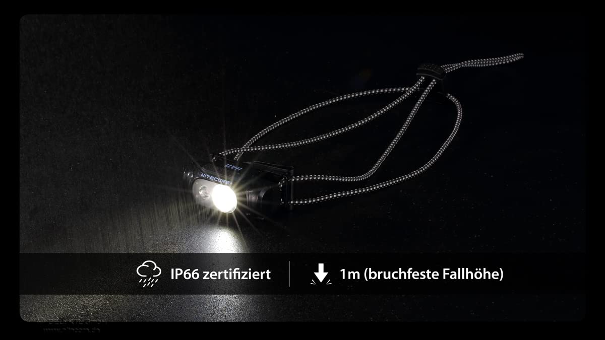 Nitecore HA11-240 lumenów, 1 bateria AA, obudowa z poliwęglanu