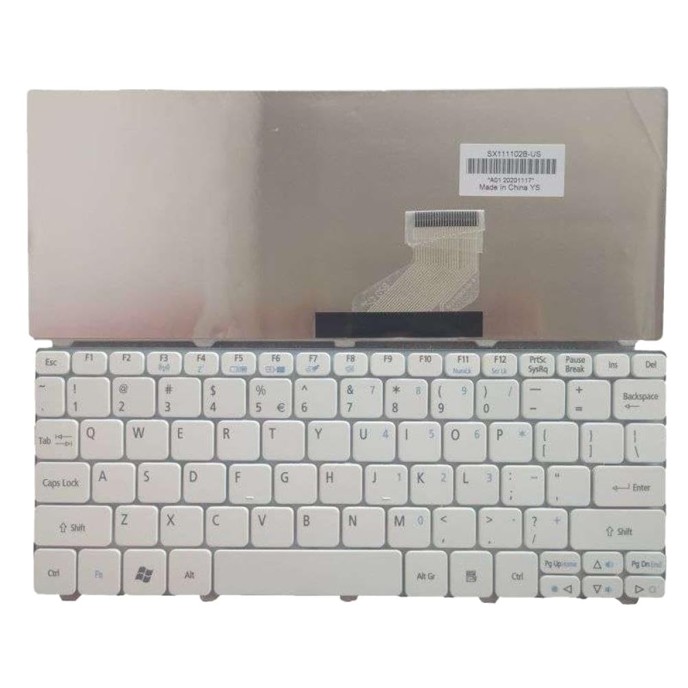 Clavier AZERTY de remplacement pour PC portable Acer Aspire One D255 et D257 - 2