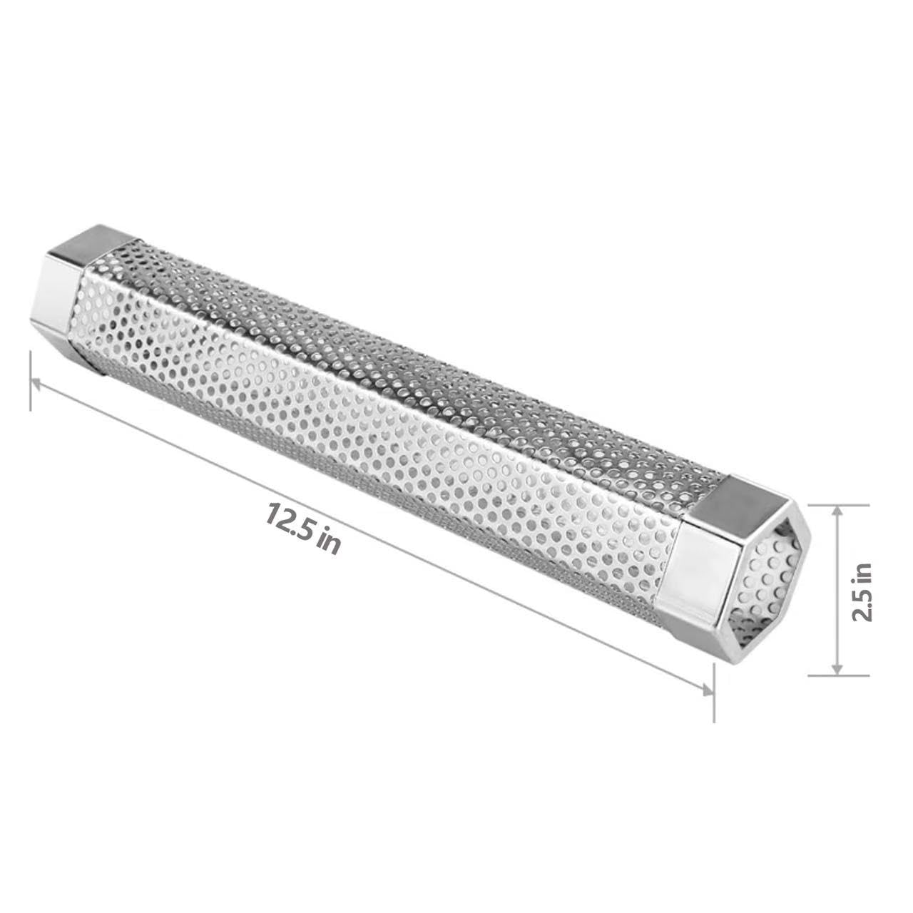 Smoke Tube for Pellet Smoker Upgrade, Cold Smoker Generator for Gas Grilling, Hot or Cold Smoking, Pellet Smoker : Smoker Box for Any Grill J