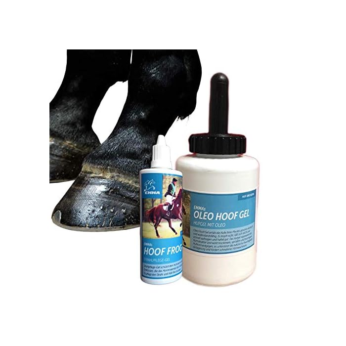 Buy EMMA Hoof Oil + Jet Care I Hoof Fat with Brush I Hoof Care I Hoof