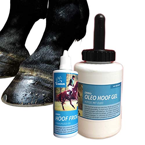 Buy EMMA Hoof Oil + Jet Care I Hoof Fat with Brush I Hoof Care I Hoof