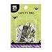 SINGER Halloween Black & White Safety Pins, Sizes 1 & 2, Black/White