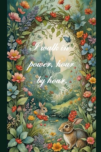 Affirmation Designer Journal 127 (Notebook/Diary/Planner) Bunny Series: Luxury Lined/Blank pages for affirmations, art, autograph, composition, goals, ... recipes, sublimation, travel, weddings. image 2