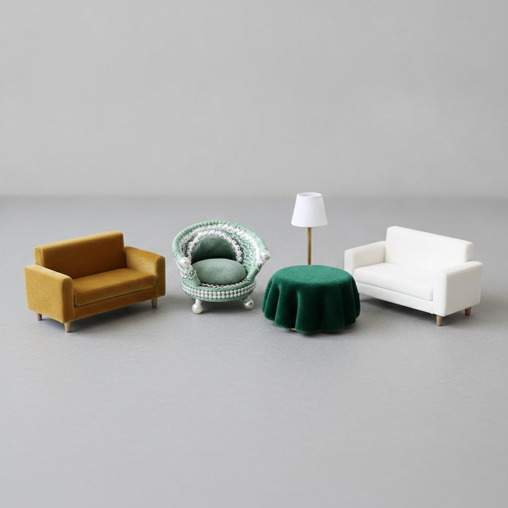 Mobili Casa delle Bambole 1:12, style to 4 | Rivestimento in tessuto, Articoli per Modellismo, Ricreare Ambienti Interni, Per Bambini e Ragazzi