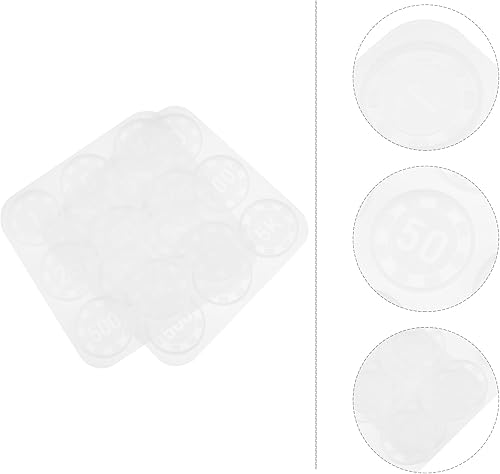 Miniatura 3 de Molde de resina de viruta de póquer de silicona para chips de juego de silicona, molde de caramelo de chocolate