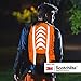 Salzmann Reflective Backpack Cover | High Visibility, Waterproof & Weatherproof | Ideal for Cycling, Running & Hiking | Made with 3M Scotchlite