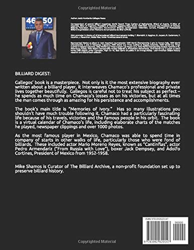 JOE CHAMACO BIOGRAPHY: MEMORIES OF IVORY