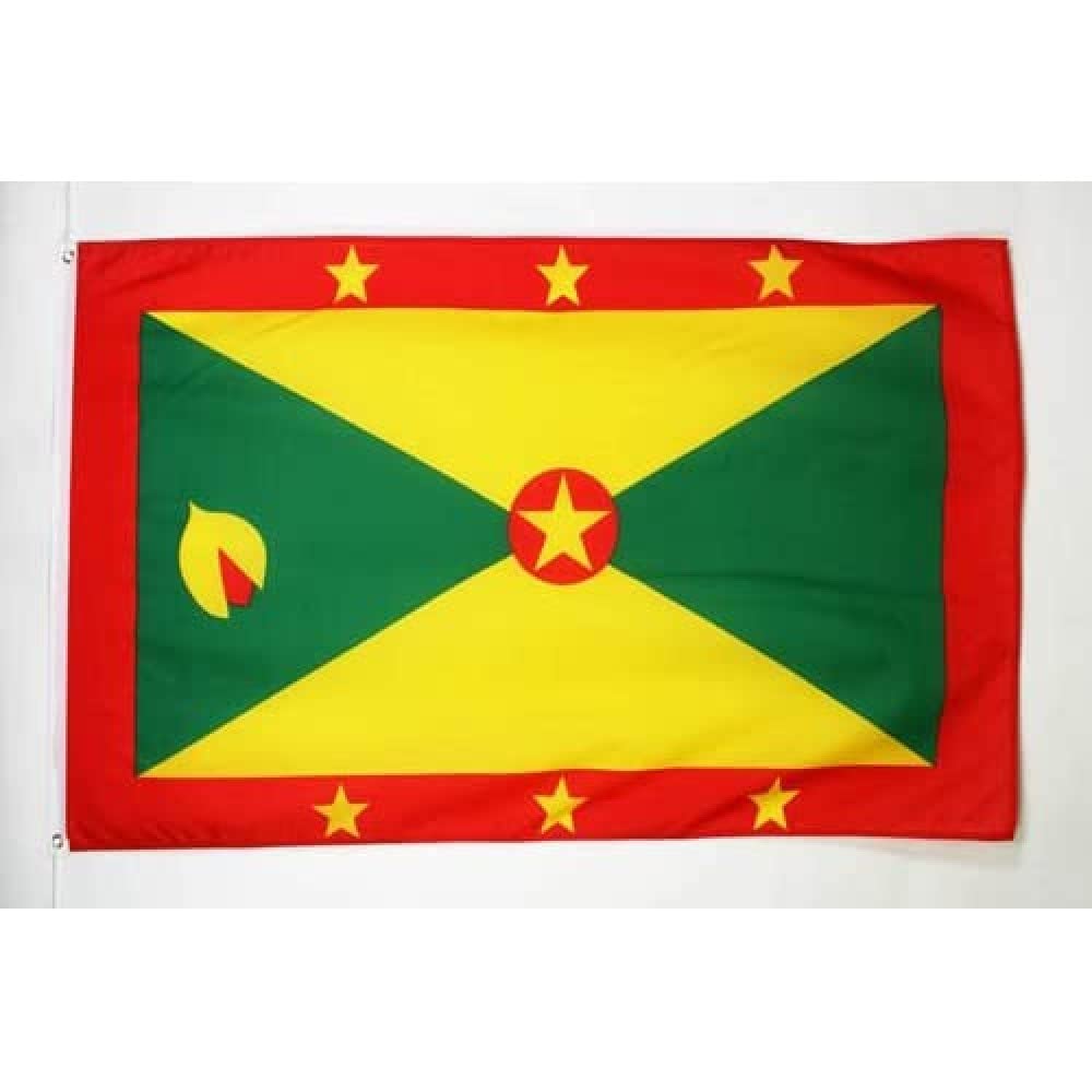 AZ FLAG Drapeau Grenade en Polyester avec Oeillets, 150cm x 90cm