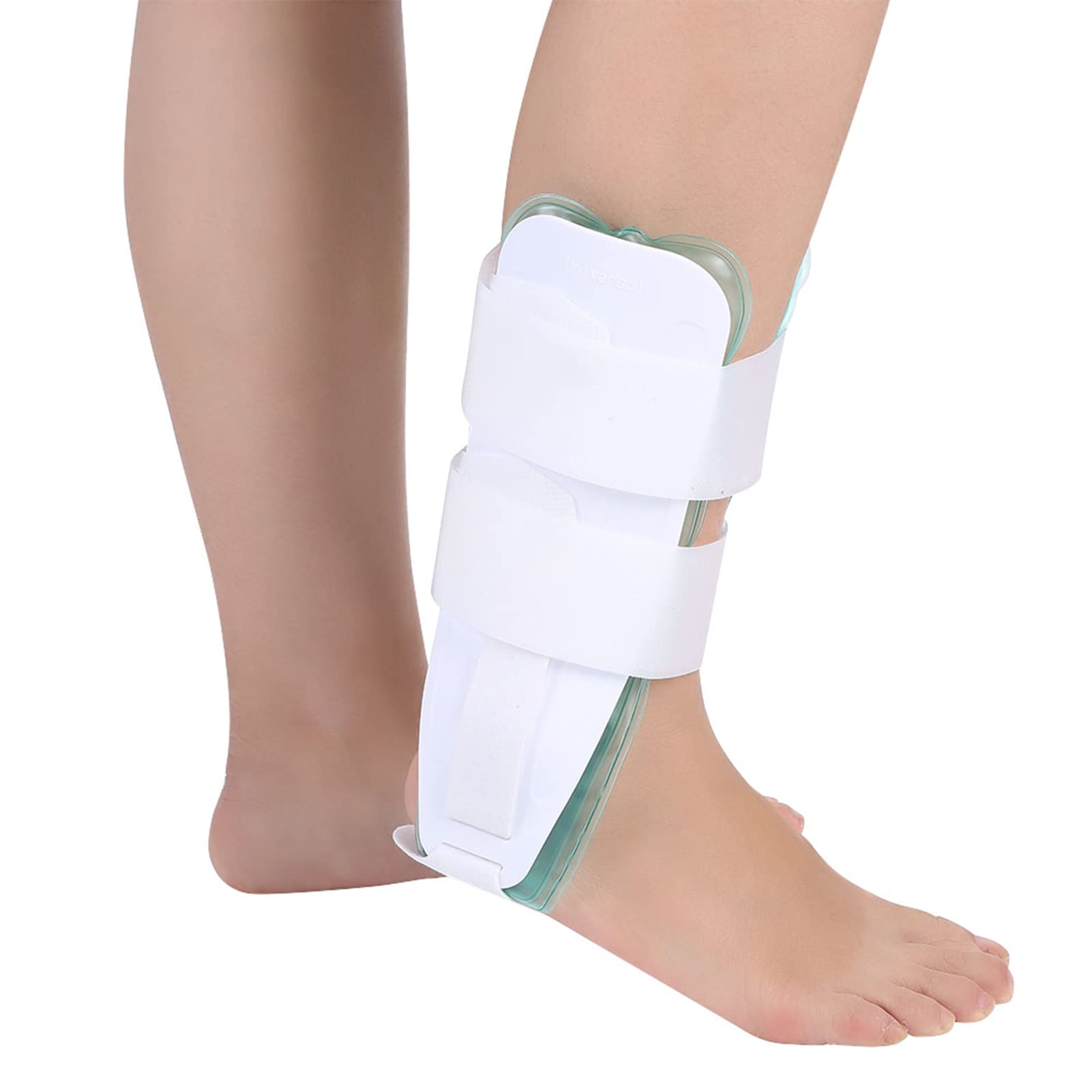 Cavigliera, Cavigliera in Gel Cavigliera Regolabile Supporto per Caviglia per Adulti Stabilizzatore Caviglia Traspirante Stecca per Piede Destro Sinistro