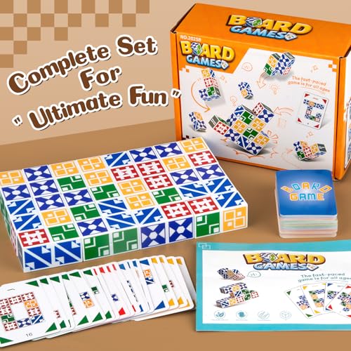 Shape Color Rush juego de mesa estratégico 2 a 4 jugadores miniatura 3