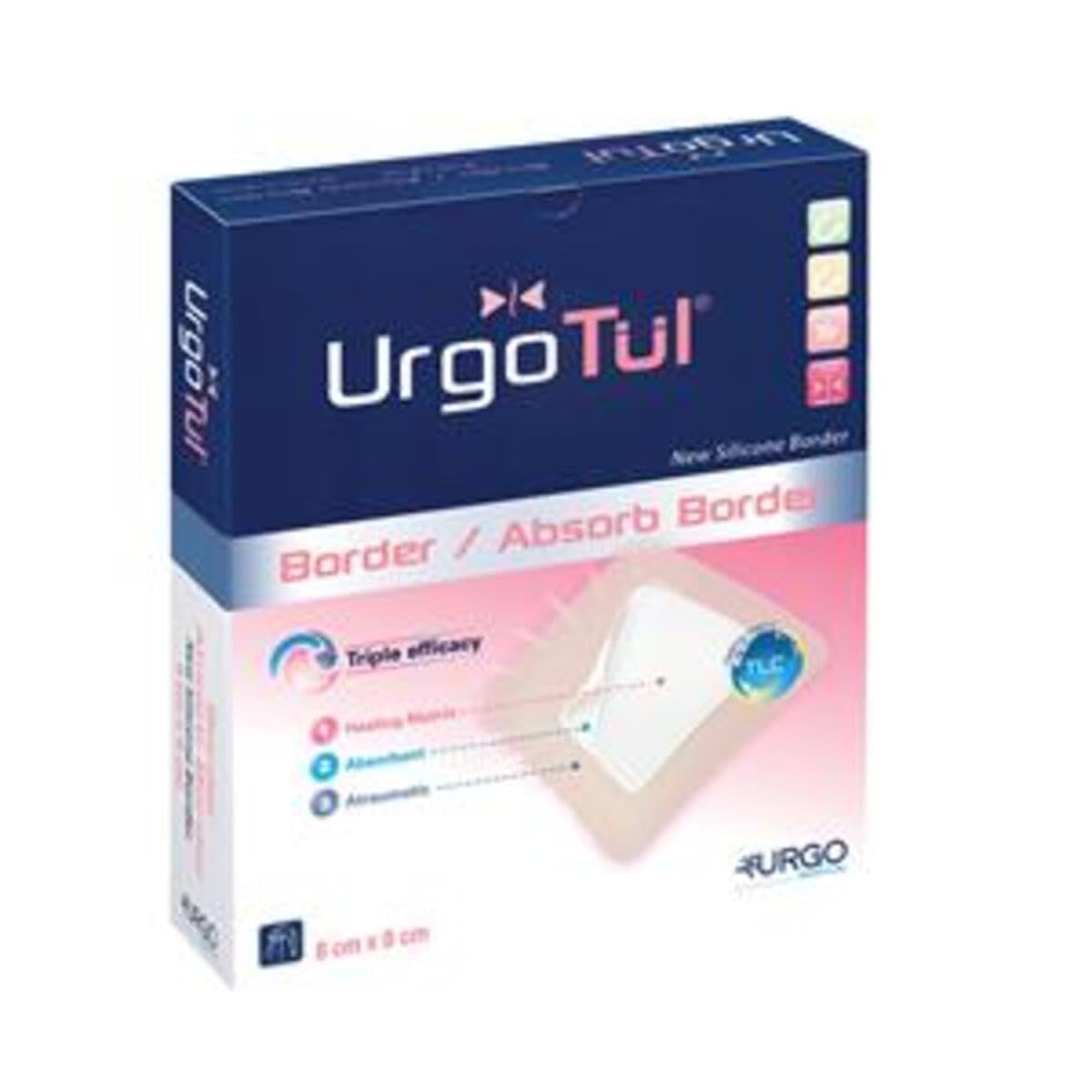 UrgoTul Pansement anti-macération 8 cm x 8 cm | Solution plaies chroniques