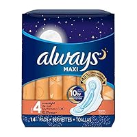 Algopix Similar Product 1 - Always Pads Size 4 Maxi 14 Count