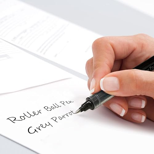 Miniatura 5 de GreyParrot - Bolígrafo enrollable, de tinta líquida de 0.020in, para escribir diario, tomar notas para la escuela, el hogar y la oficina