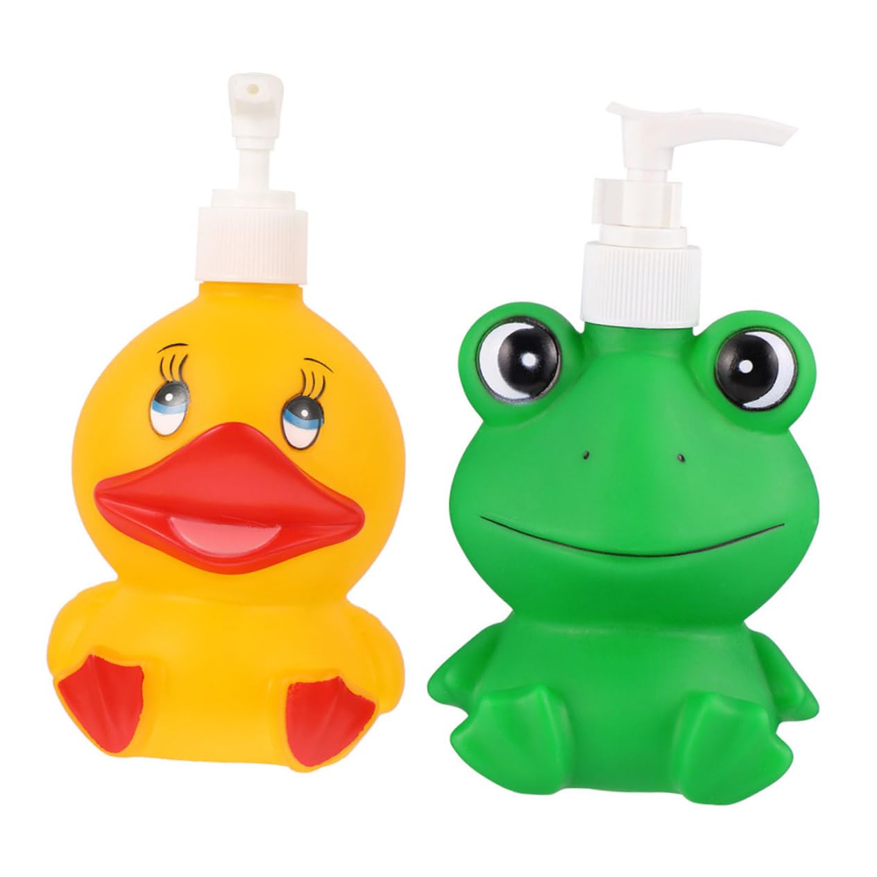 PRETYZOOM 4 Pz Premere La Bottiglia Bambini Di Sapone Flacone Dispenser Da Bagno Liquido Bottiglia Di Lozione Con Pompa Lozione Per Il Corpo Flacone Dispenser Da Viaggio Materiale Vinilico
