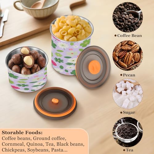 Envase para Café Color Púrpura 500ml Acero Inoxidable miniatura 5