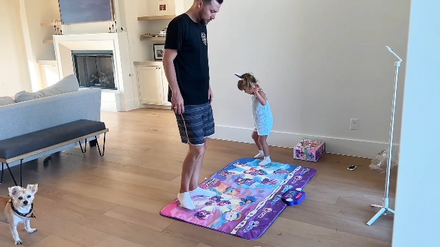 Amazon.com: MUZREES Dance Mat, Dance Pad Toy with LED Lights, 2
