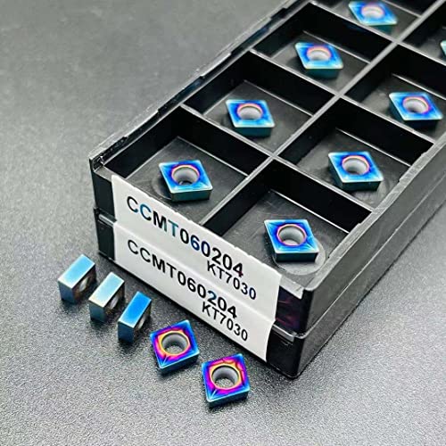 Kit 10 herramientas de torneado CCMT060204/CCMT060208 miniatura 3