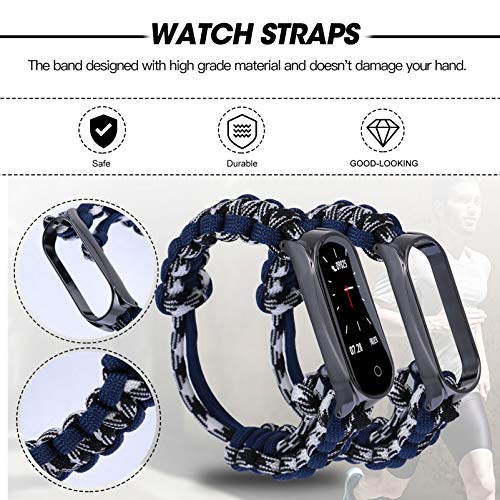 ULTECHNOVO Relógio Criativo Pulseira Pulseira de Liga de Zinco Compatível para Xiaomi 5