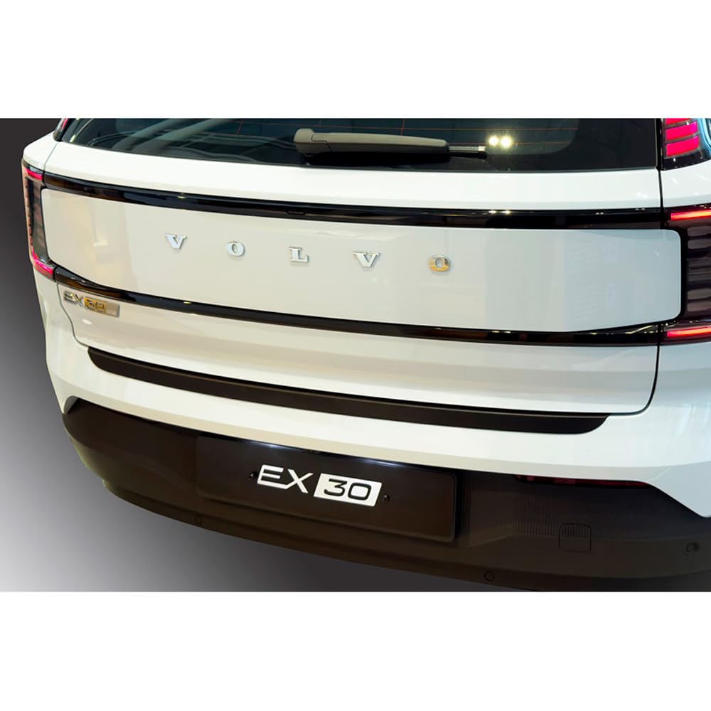 RGM ABS Rear bumper protector compatible with Volvo EX30 2023- Black