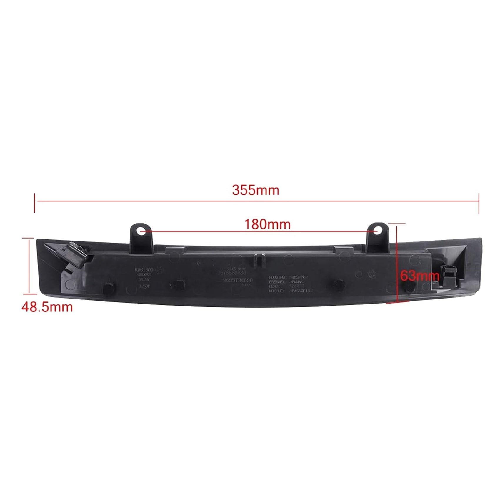 Posteriore Di Alto Livello Luce Di Stop Terza Luce Di Stop 6351HH 6350V2 Per Peugeot 208 308 3008 Per Citroen C4 C5 DS4