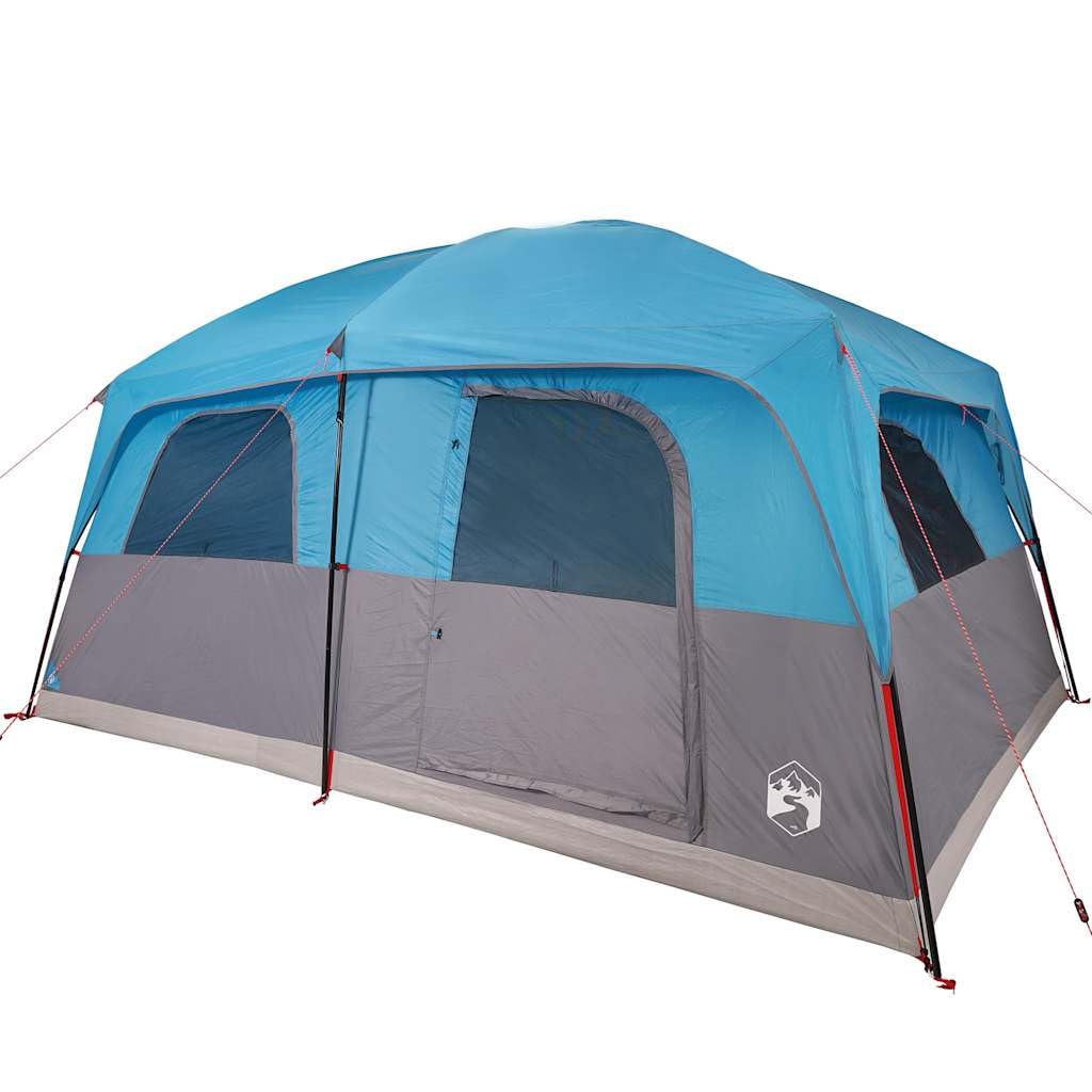 vidaXL Tienda de Campaña Familiar para 10 Personas Impermeable Toldo Refugio