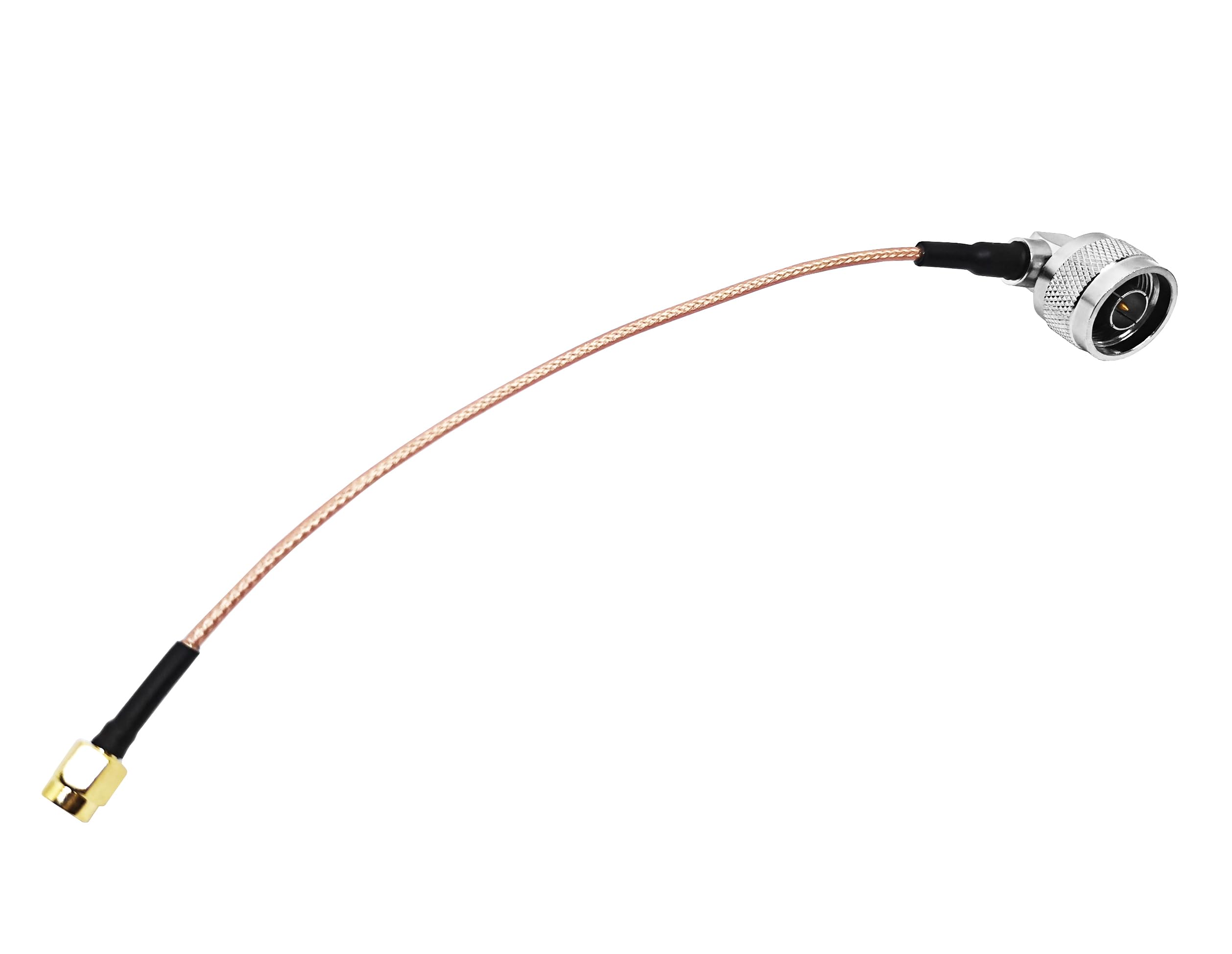 Cavo di prolunga coassiale con ponticello RG142 N maschio a maschio - Sistema di antenna a bassa perdita da 50 Ohm