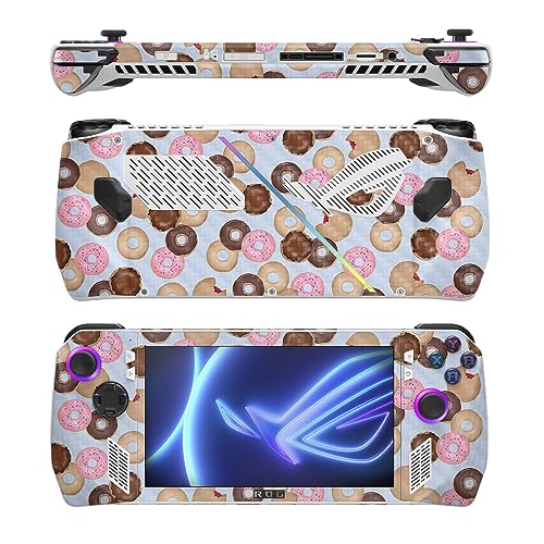 Image of MightySkins Carbon Fiber Skin Compatible with Asus ROG Ally - Donut Binge | Protective, Durable Textured Carbon Fiber Finish | Easy to Apply