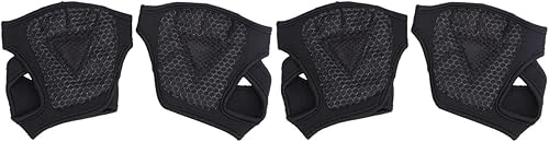 LIOOBO 2 unidades de guantes sin dedos, cinturón de gimnasio para mujeres y hombres, correa para hombre, guantes de ejercicio para hombre, guantes