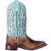 Laredo Womens Anita Embroidered Square Toe Casual Boots Mid Calf Low Heel 1-2