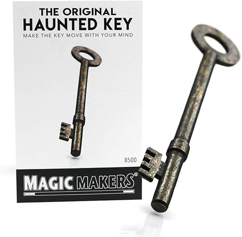 Magic Makers La llave embrujada original con acabado de metal real antiguo