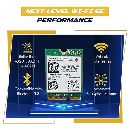 HighZer0 Electronics AX1690i Killer Series Upgraded AX411 WiFi 6E Adapter - Image 4