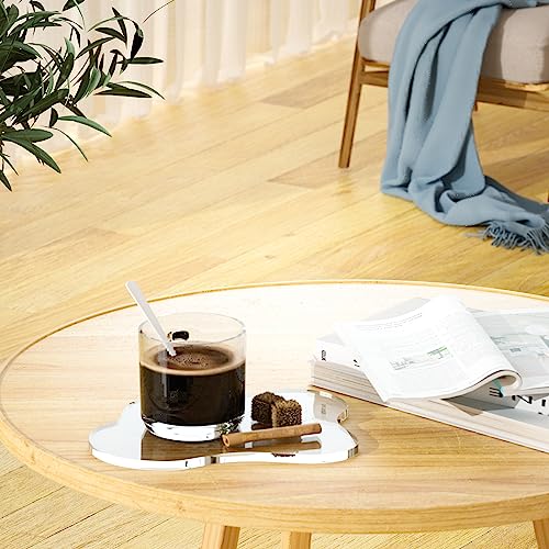 Acrylic Coaster Decorative Plates, Irregular Bar Drink Coaster, Clear Cloud Shape Coffee Cup Coaster, Perfect for Tabletop Protection and Accessories Display.(Clear) - Image 7