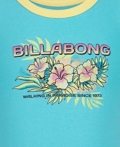 Image of Billabong Girls' Scoop Neck Sleeveless Graphic Tank Top, Soft Cotton, Casual & Comfortable Fit