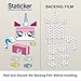 The Lego Movie 2 Batman Wall Mask with Staticker & Unikitty Staticker Bundle