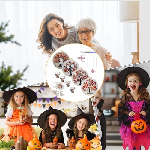 Kit de broderie Halloween complet pour création de costumes et décoration - 4