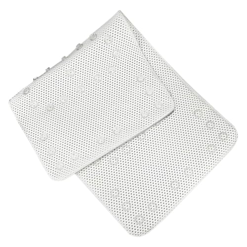 Alfombrilla de PVC cómoda para el baño con ventosas de succión estables 8