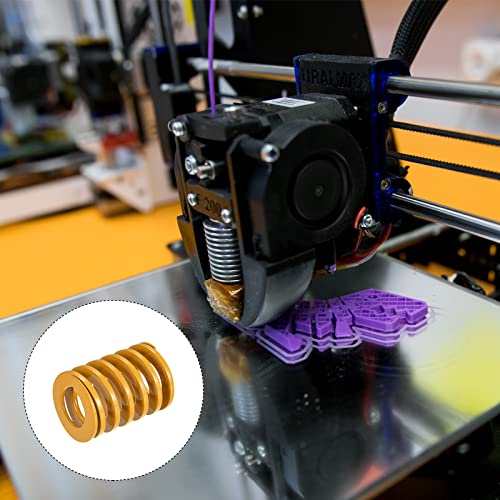 Ressort de compression jaune uxcell amortisseur de vibrations 3D - 6