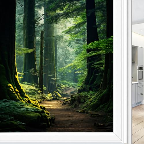 Vinilo Decorativo Autoadhesivo Frosted Fantasy Forest 15.7x23.6 in miniatura 1