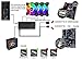 immagine 3upHere 3-Pin 5V ARGB LED Ventola da 120mm Super Silenzioso 5V 6 Pack-Supporto ASUS Aura SYNC/GIGABYTE ARGB Fusion/MSI Mystic Light SYNC/AsRock Polychrome Sync-T3SYC3-6