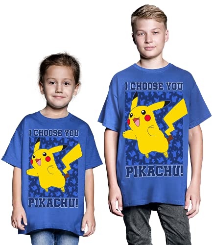 Pokémon Pikachu - I Choose You Unisex T-shirt blauw - Image 4