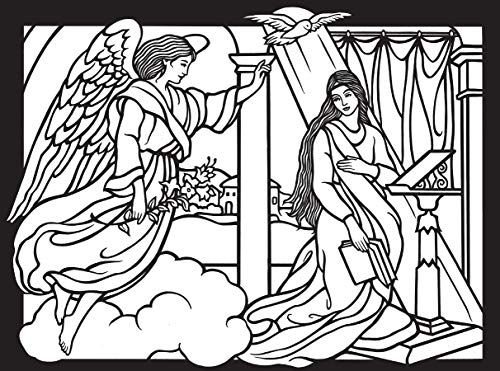 The Life of Jesus Stained Glass Coloring Book (Dover Classic Stories Coloring Book) - Image 2