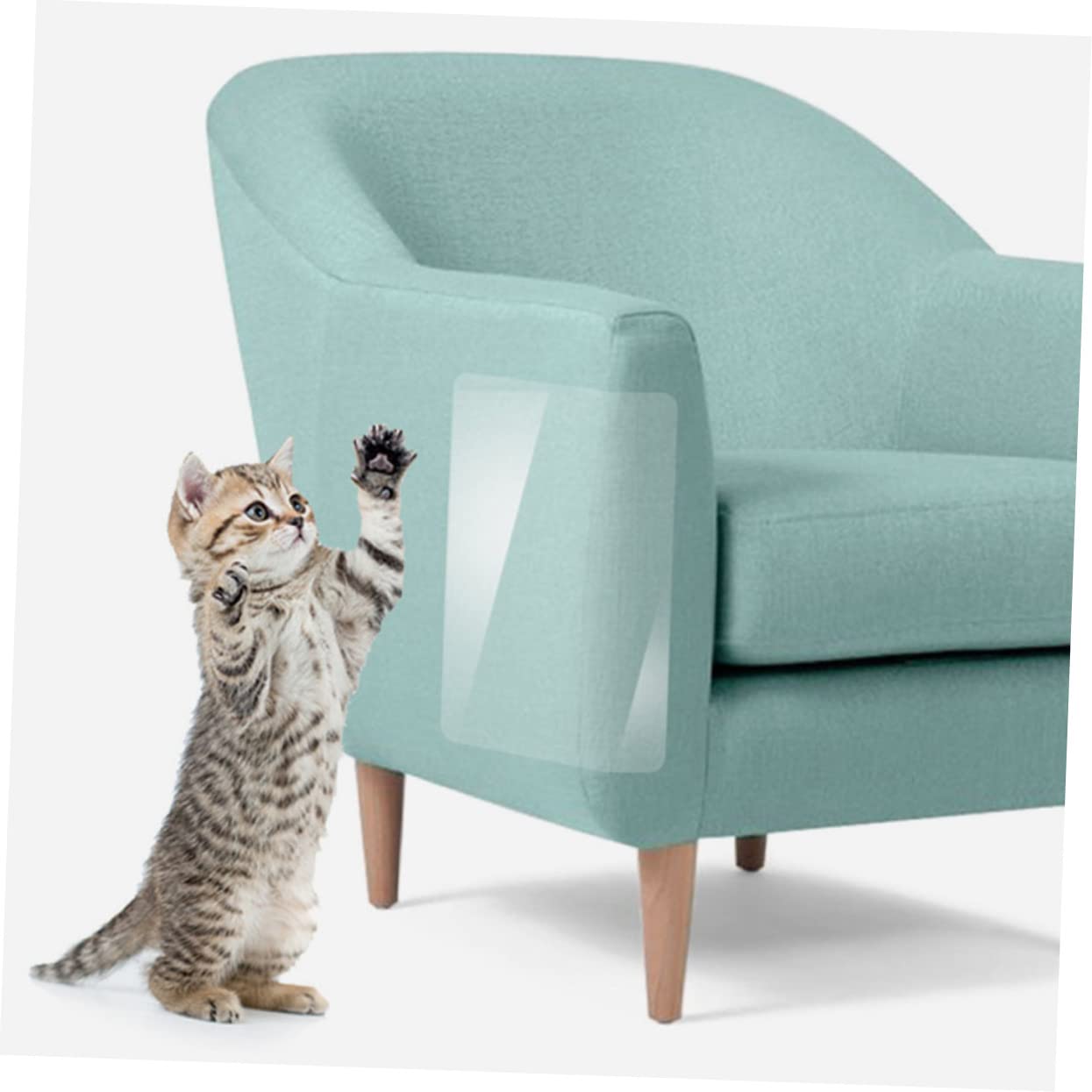 POPETPOP 12blätter Katzenmöbel Kratzschutz Selbstklebende Kratzschutzfolien Für Sofas Möbel Mit Nägeln Langlebig Verschleißfest Installieren Schützt Ihre Möbel Vor Kratzern