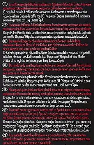 Lavazza Cápsulas de café Deciso compatibles con Nespresso - 10 cápsulas - Imagen 5