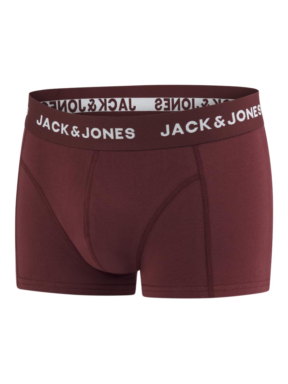 JACK & JONES Lot de 6 boxers pour homme, en coton, extensibles, style rétro, noir/rouge/vert/bleu/gris, tailles S/M/L/XL/XXL/3XL/4XL/5XL/6XL/7XL/8XL
