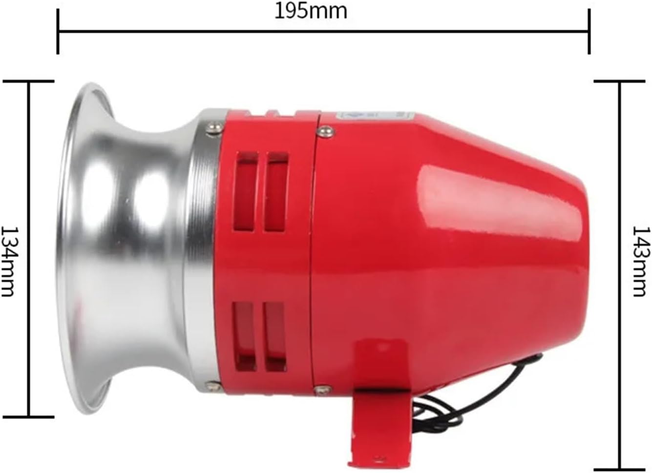 1pc Heavy duty Motor siren MS-390 12V 24V 220V Automotive Air Raid Siren Horn Car Truck Motor Driven Alarm/small motor buzzer(12V)