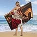 Santa Reading Book Printed Beach Towel Lightweight Swim Surfing Towels for Pool Travel Vacation 160x80cm